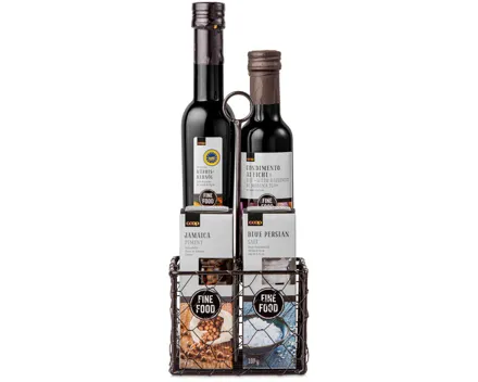 Fine Food Öl Essig Salz & Pfeffer