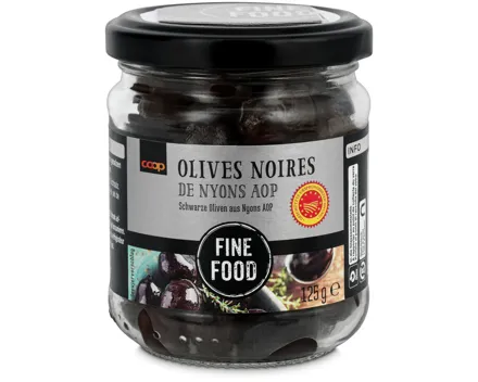 Fine Food Oliven schwarz aus Nyons AOC