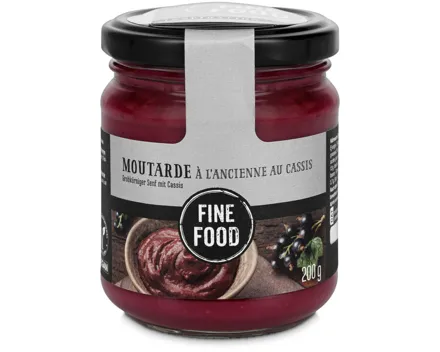 Fine Food Senf Cassis