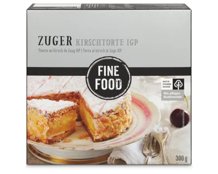 Fine Food Zuger Kirschtorte