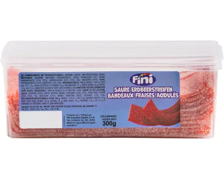 Fini saure Erdbeerbänder