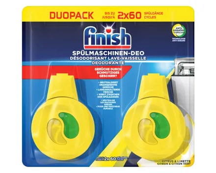 Finish Deo Ambientador Zitrone & Limette Duo-Pack