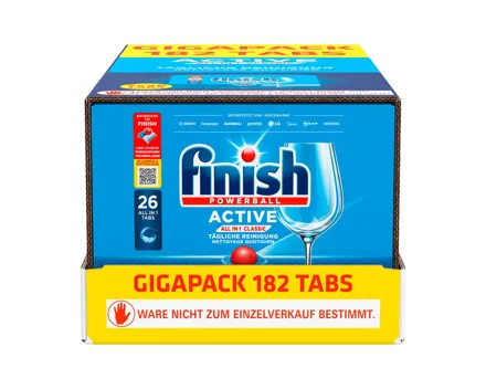 Finish Geschirrspültabs Active