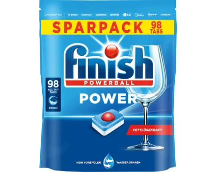 Finish Geschirrspültabs Power All In Fresh 98 Tabs