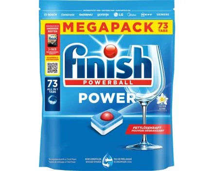 Finish Geschirrspültabs Power All-in1 Fresh 73 Tabs