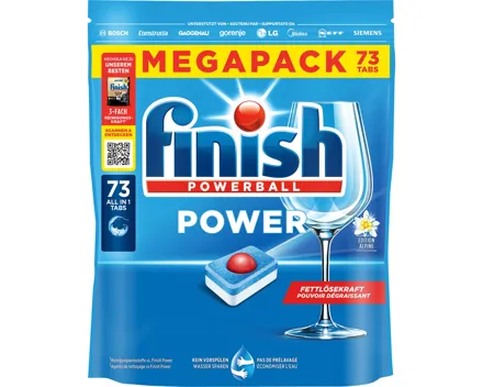 Finish Geschirrspültabs Power All-in1 Fresh 73 Tabs