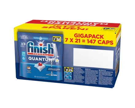 Finish Geschirrspültabs Quantum Fresh 147 Tabs