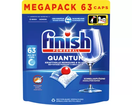 Finish Quantum Tabs Regular 63 Tabs