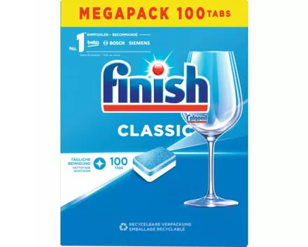 Finish Spülmaschinentabs Classic Megapack 100 Tabs
