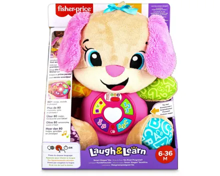 Fisher-Price Lernspass Hundefreundin (D,F,E,I,Du) 6+ Monate