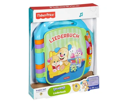 Fisher Price Lernspass Liederbuch Deutsch