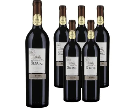 Fitou AOP Château de Segure 6x 75cl (2022) – Rotwein, Frankreich (0.75l)