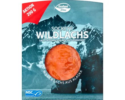 Fjordfisk Sockeye Wildlachs