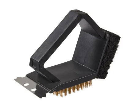 Flamino BBQ Handgrillbürste 2-Seitig