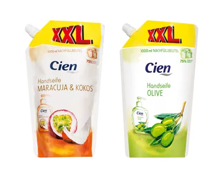 Flüssigseife mit Nachfüllpack XXL