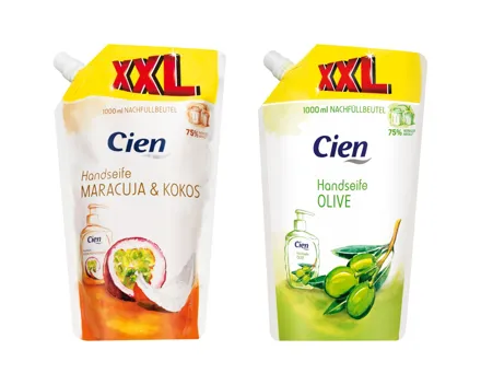 Flüssigseife mit Nachfüllpack XXL