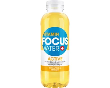 Focuswater Activ Ananas&Mango 6 x 50 cl