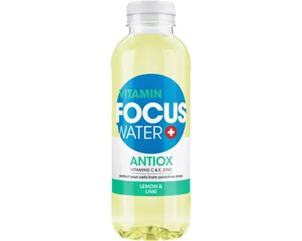 Focuswater Antiox Zitrone&Lime 6 x 50 cl