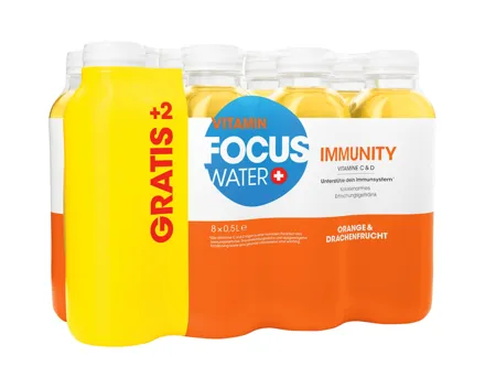Focuswater Immunity Orange & Dragon 8 x 50 cl