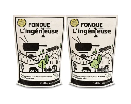 Fondue l'Ingénieuse Mondial 2023 2x 400g