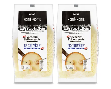 Fondue Moitié-Moitié 2x 400g