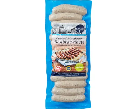 Forster Original Nürnberger Rostbratwürste