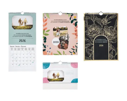 Foto-/Bastelkalender, 2er-Set