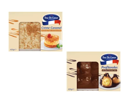 Französische Dessert Spezialitäten