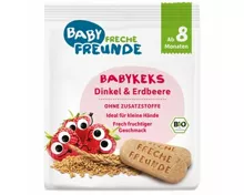 Freche Freunde Bio Babykekse Dinkel Erdbeere 8+ Monate