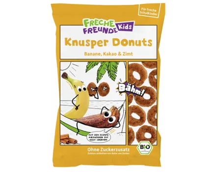 Freche Freunde Bio Knusper Donuts Banane Kakao & Zimt