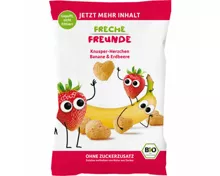 Freche Freunde Bio Knusper-Herzchen Banane & Erdbeere 12+ Monate