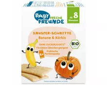 Freche Freunde Bio Knusper-Schnitte Banane & Kürbis 8+ Monate