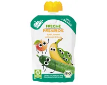 Freche Freunde Bio Quetschbeutel Apfel, Banane, Spinat, Gurke 6+ Monate