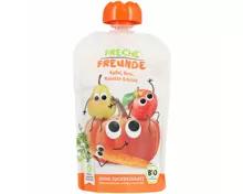 Freche Freunde Bio Quetschbeutel Apfel, Birne, Karotte und Kürbis 6+ Monate