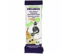 Freche Freunde Bio Riegel Birne Pflaume & schwarze Johannisbeere 4x23g 36+ Monate