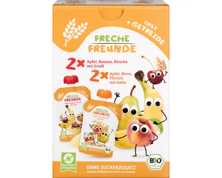 Freche Freunde Obst-Getreide-Mix