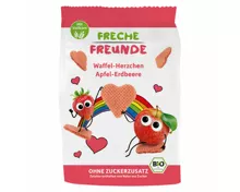 Freche Freunde Waffelherzchen Apfel & Erdbeere 12+ Monate