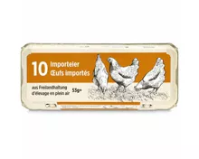 Freilandeier Import 53g+ 10 Stück