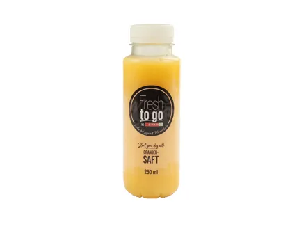 Fresh to go Orangensaft / Blutorangensaft / Multifruchtsaft