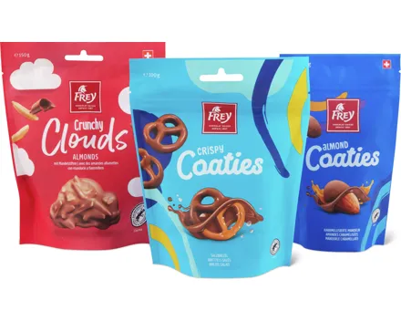 Frey-Coaties und -Crunchy Clouds