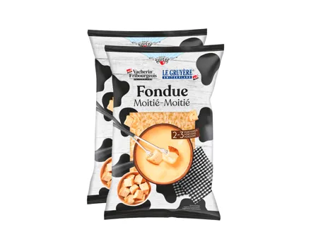 Frisch-Fondue Moitié-Moitié XXL
