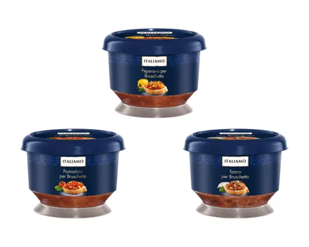 Frisches Bruschetta-Topping