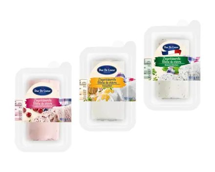 Frischkäse-Spezialitäten