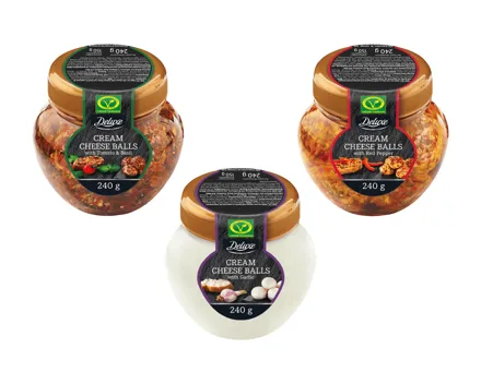 Frischkäsebällchen