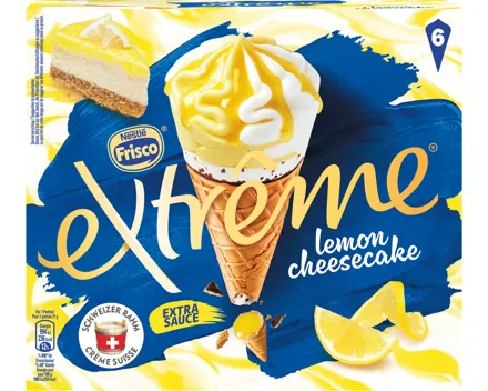 Frisco Cornets Extrême Lemon Cheesecake
