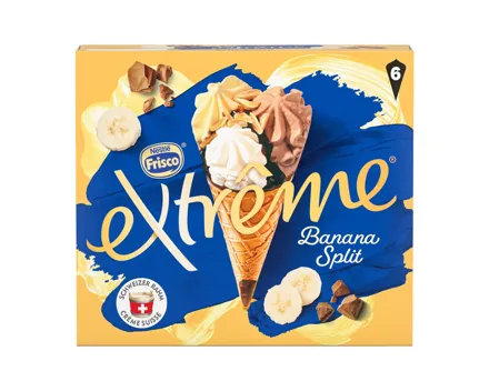 Frisco Extrême Cornets Bananasplit