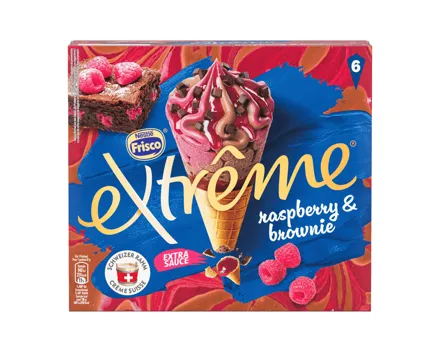 FRISCO Extrême Cornets Raspberry&Brownie