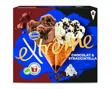 Frisco Extrême Cornets Schokolade & Stracciatella assortiert 6 Stück