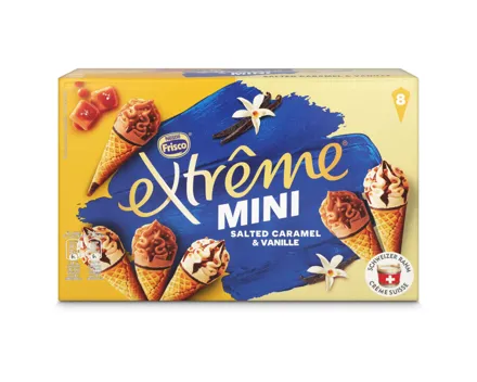 Frisco Extreme Mini Salted Caramell / Vanille 8x60ml