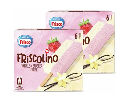 Friscolino Vanille/Erdbeere 2x6x75ml